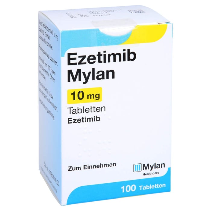 Ezetimib Mylan 10mg