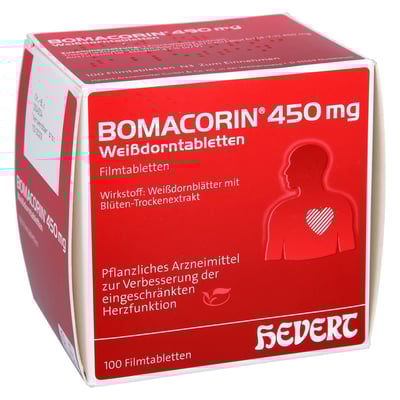 Bomacorin 450 mg Weißdorntabletten