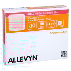 Allevyn Gentle Border Lite 8x8 cm Schaumverb. B2B Medical