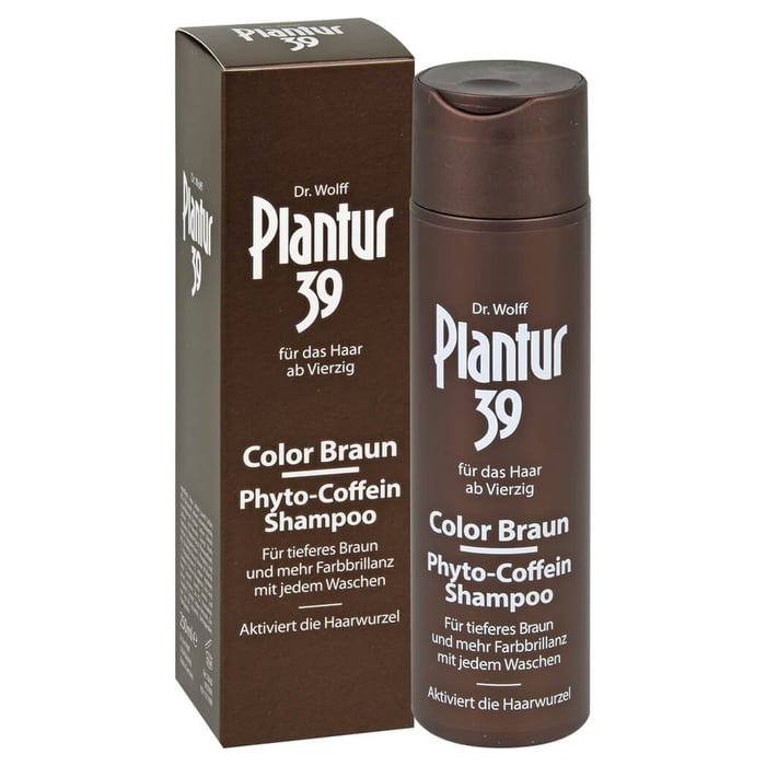 Plantur 39 Color Braun Phyto-Coffein-Shampoo