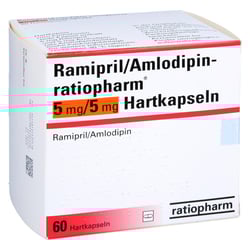 Ramipril/Amlodipin-ratiopharm 5 mg/5 mg