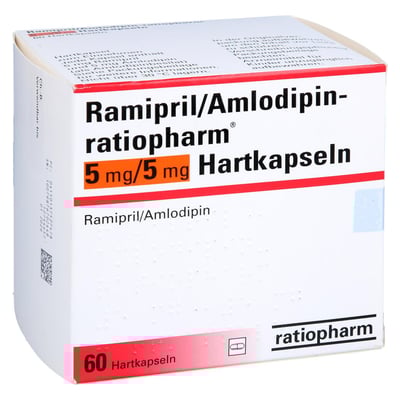 Ramipril/Amlodipin-ratiopharm 5 mg/5 mg