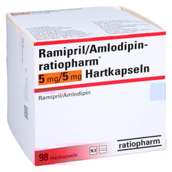 Ramipril/Amlodipin-ratiopharm 5 mg/5 mg