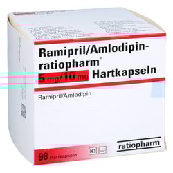 Ramipril/Amlodipin-ratiopharm 5 mg/10 mg