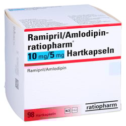 Ramipril/Amlodipin-ratiopharm 10 mg/5 mg