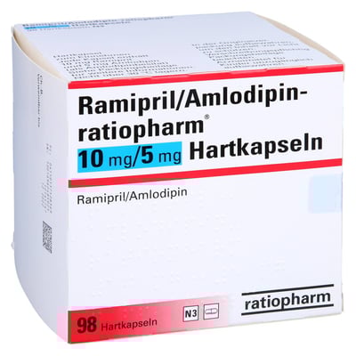 Ramipril/Amlodipin-ratiopharm 10 mg/5 mg
