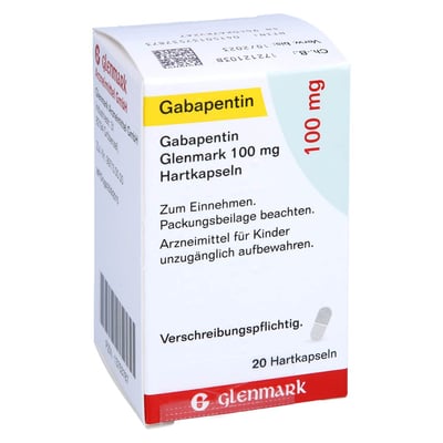 Gabapentin Glenmark 100 mg
