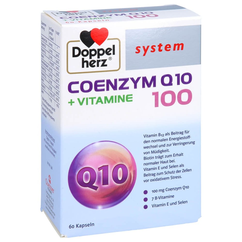 Doppelherz Coenzym Q10 100 + Vitamine system