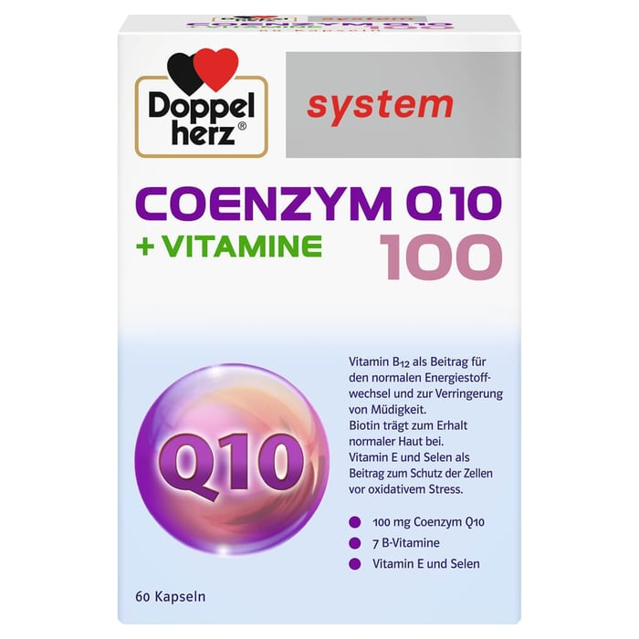 Doppelherz Coenzym Q10 100 + Vitamine system