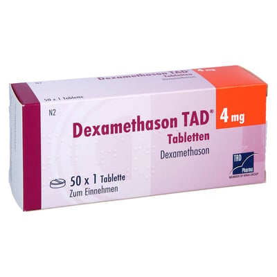 Dexamethason TAD 4 mg Tabletten Produktbild 1