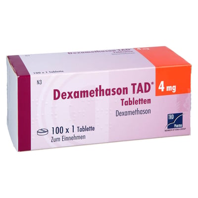 Dexamethason TAD 4 mg Tabletten Produktbild 1