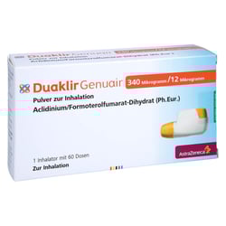 Duaklir Genuair 340ug/12ug Pulver z. Inh. 60ED