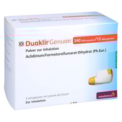 Duaklir Genuair 340ug/12ug Pulver z. Inh. 60ED