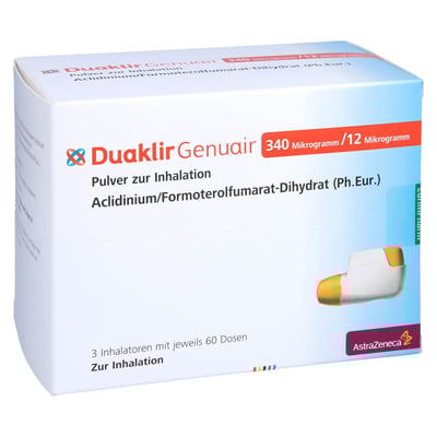 Duaklir Genuair 340ug/12ug Pulver z. Inh. 60ED