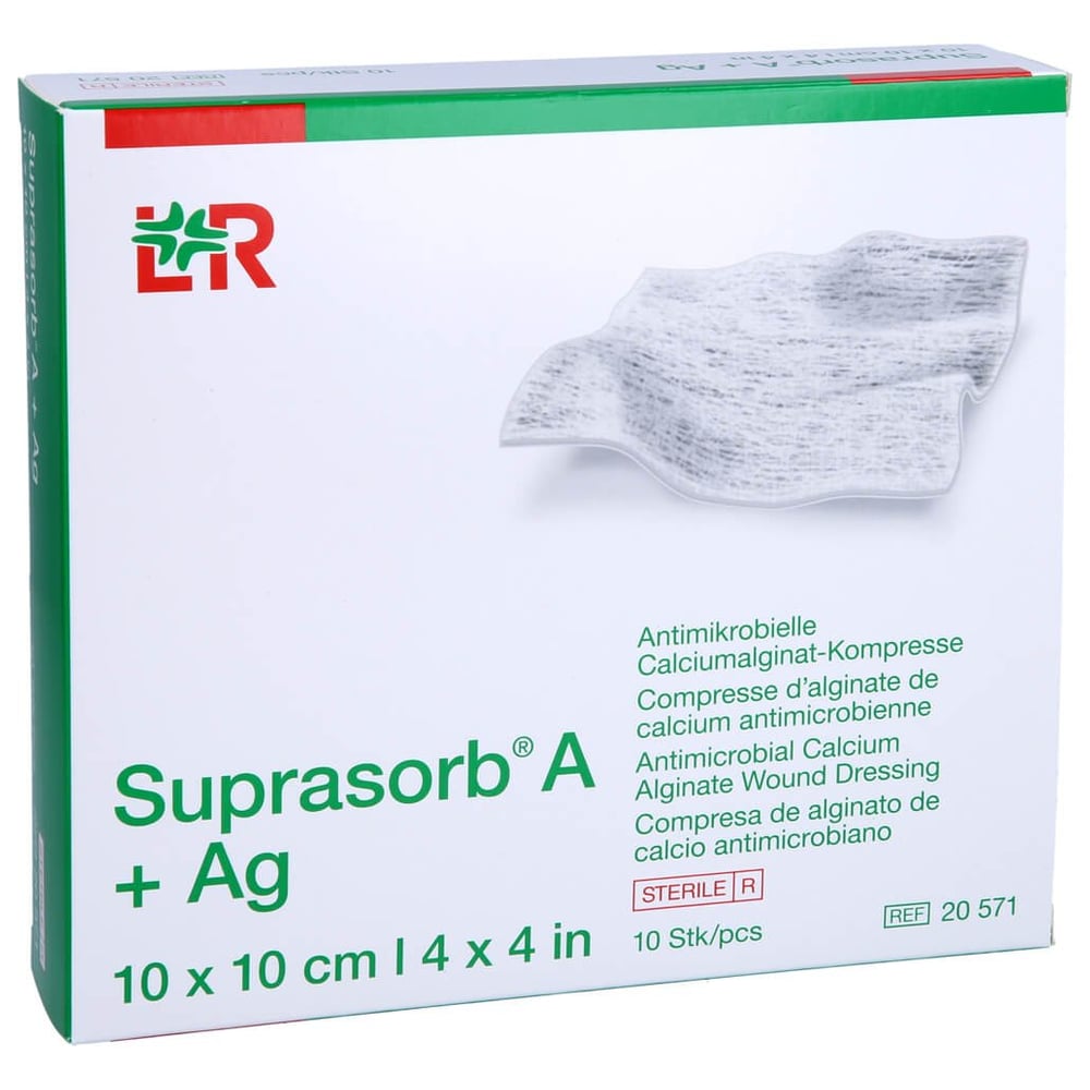 Suprasorb A+ag 10x10cm