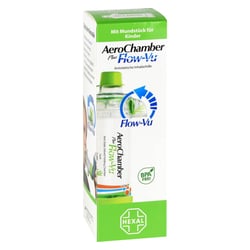 Aerochamber Kids m.Mundstück Kdr.ab 5 Jahre grün