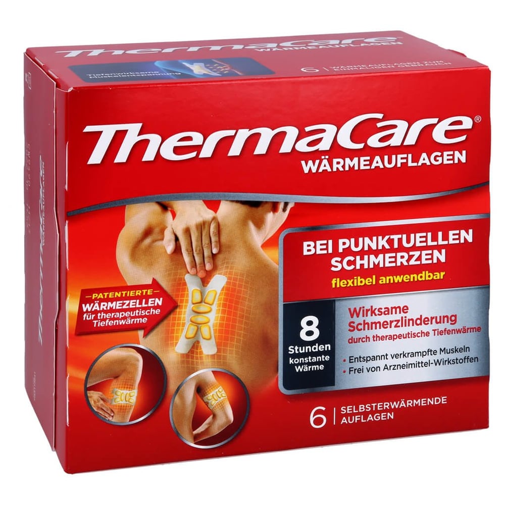 Thermacare Wärmeauflagen bei punktuellen Schmerzen 