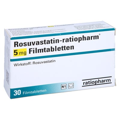 Rosuvastatin-ratiopharm 5 mg