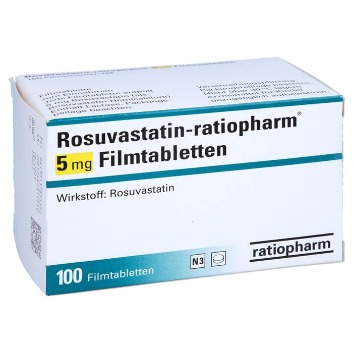 Rosuvastatin-ratiopharm 5mg