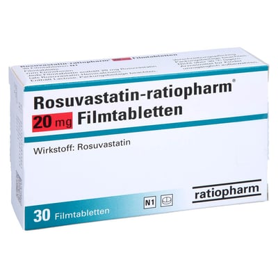 Rosuvastatin-ratiopharm 20 mg