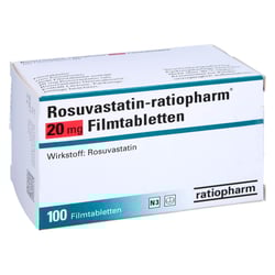 Rosuvastatin-ratiopharm 20 mg