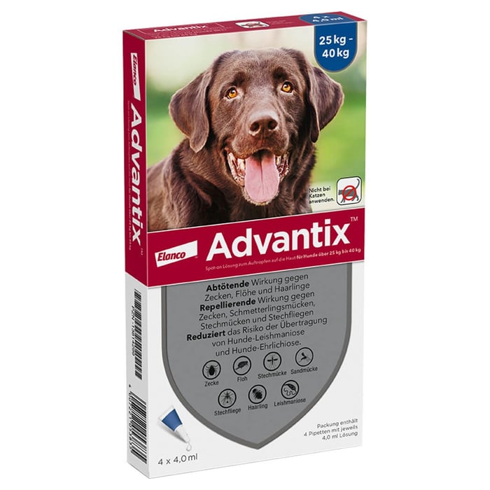 ADVAntiX Spot-on Hund 25-40 kg