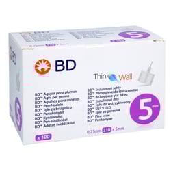 BD Thin Wall Pen-Nadeln 0,25 31 Gx5 mm Docpharm