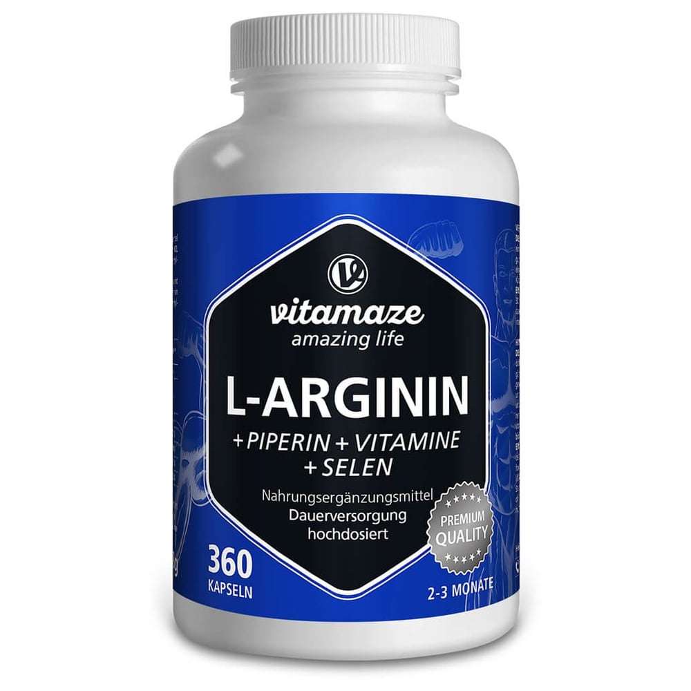 L Arginin 750mg Hochdos.