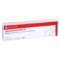 Ibandronsäure AL 3 mg Injektionslösung in einer Fertigspritze