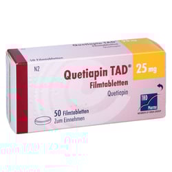 Quetiapin TAD 25 mg