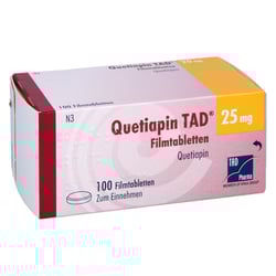 Quetiapin TAD 25 mg