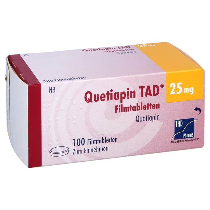 Quetiapin TAD 25mg
