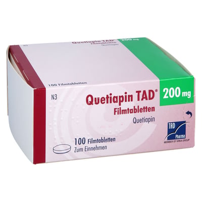 Quetiapin TAD 200 mg Produktbild 1