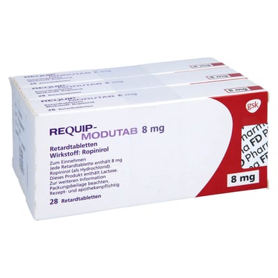 Requip Modutab 8 mg Retardtabletten