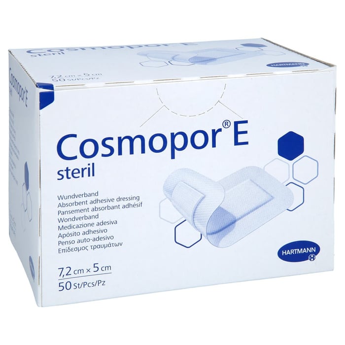 Cosmopor E steril 5x7.2 cm