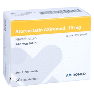 Atorvastatin AXiromed 10 mg