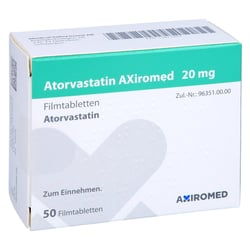 Atorvastatin AXiromed 20 mg
