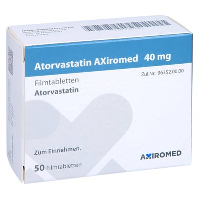 Atorvastatin AXiromed 40 mg