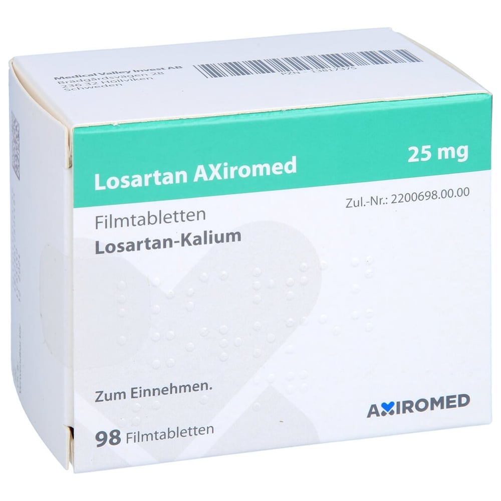 Losartan AXiromed 25 mg