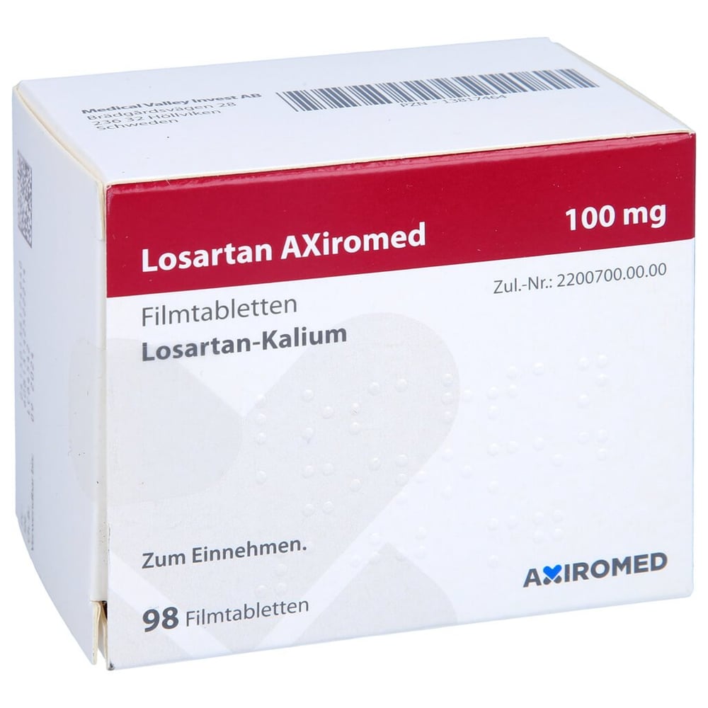 Losartan AXiromed 100 mg