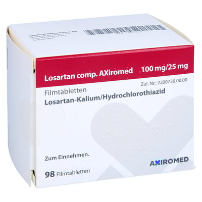 Losartan comp. AXiromed 100 mg/25 mg