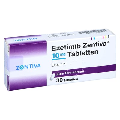 Ezetimib Zentiva 10 mg