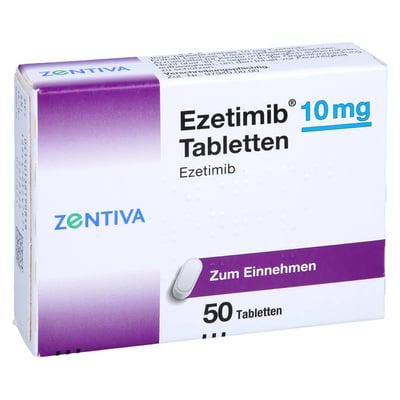 Ezetimib Zentiva 10 mg