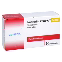 Ivabradin Zentiva 5mg Filmtabletten