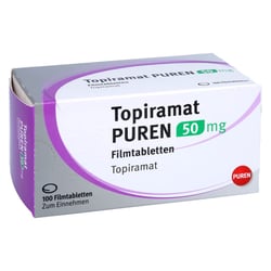 Topiramat PUREN 50 mg