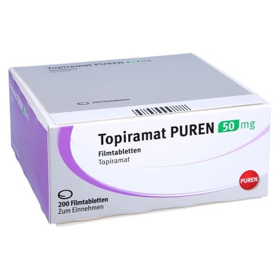 Topiramat PUREN 50 mg