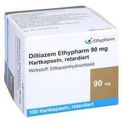 Diltiazem Ethypharm 90 mg Hartkapseln retardiert