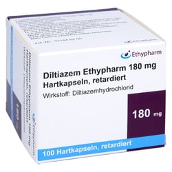 Diltiazem Ethypharm 180 mg Hartkapseln retardiert