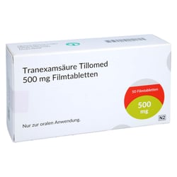 Tranexamsäure Tillomed 500 mg Filmtabletten