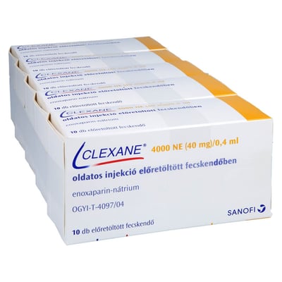 Clexane 4000 I.E. (40 mg)/0,4 ml Injektionslösung